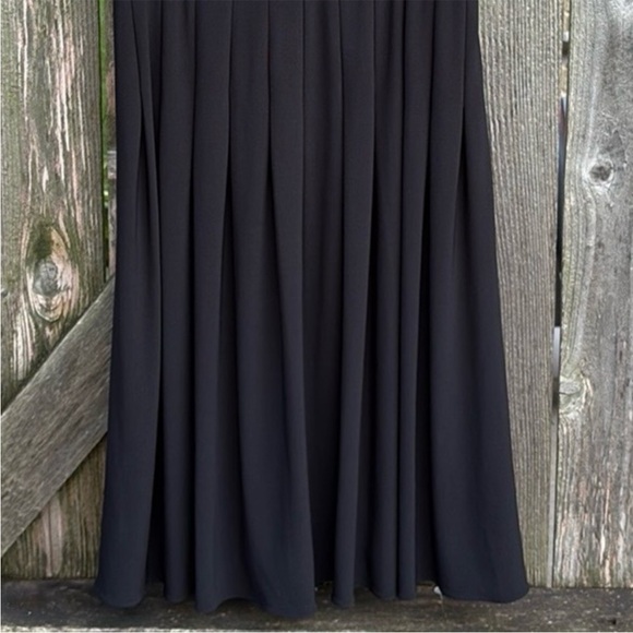 NWT Adrianna Papell Fit Flare Ruched Waist
Lace Panel V Neck Twirl Skirt Dress 4 - Picture 7 of 12